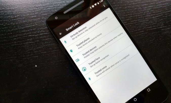 this image shows how Smart Lock works on Android
