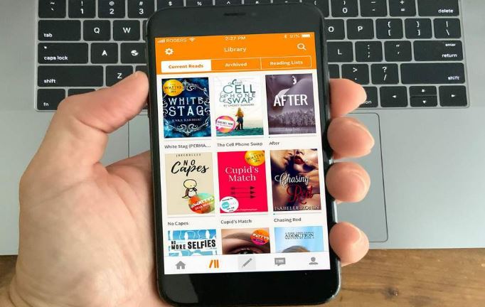 this image shows some of the Android Apps for Reading Books