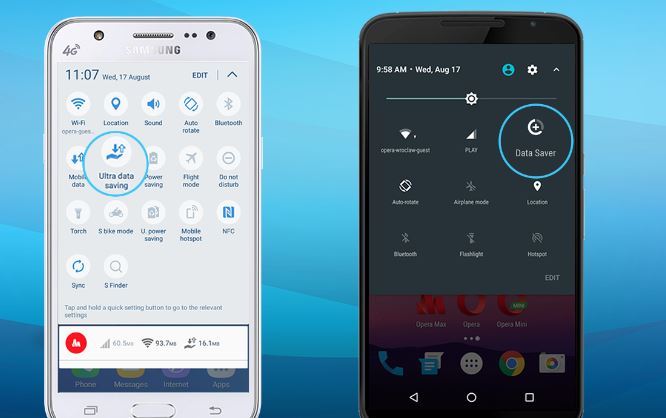 this image shows Android's Data Saver