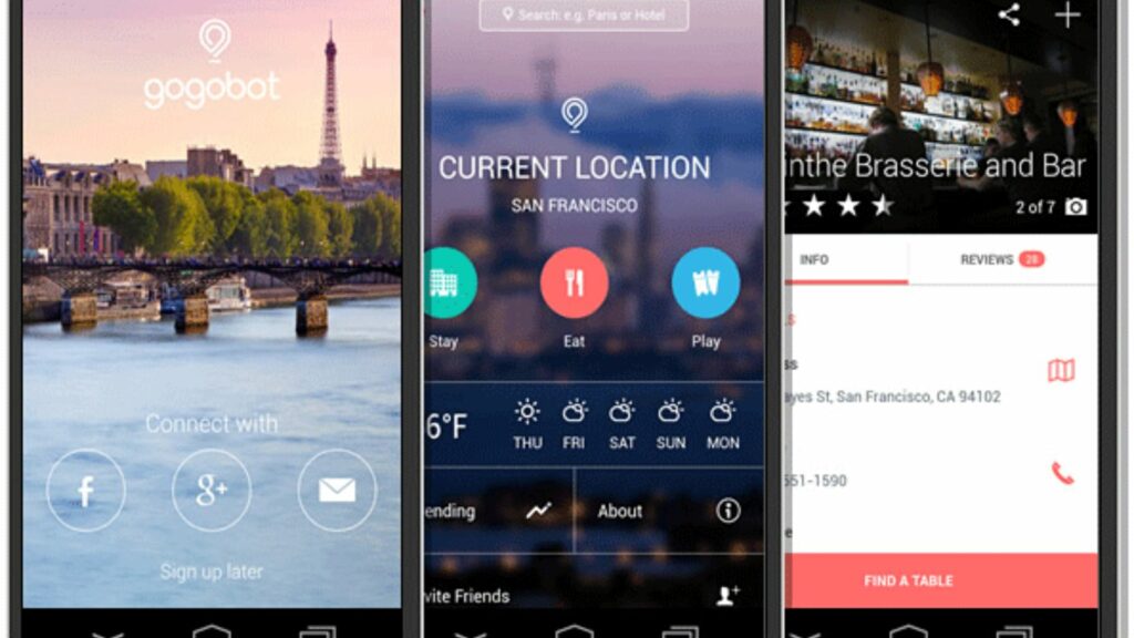 this image shows Top Android Travel Apps for Exploring the World